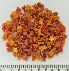 Papaja  suszona 8 mm kostka  Papaya cube dried 1 kg