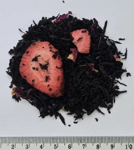 Herbata Aromatyzowana Czarna Truskawka 1 kg 